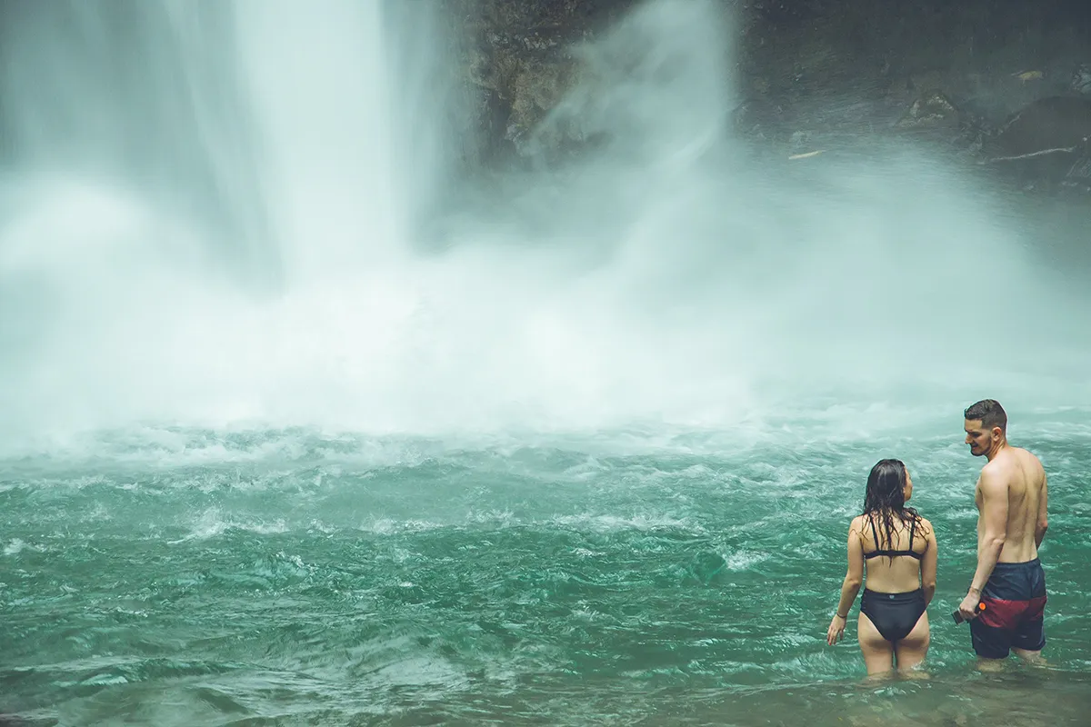 waterfall lafortuna1 Rainforest BluePass