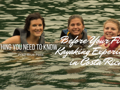 Kayaking on Lake Arenal Costa Rica with volcano view – first-time kayaking beginners